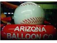 base ball helium advertising balloon