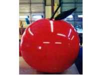 apple advertising balloon